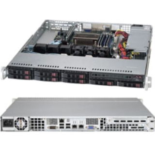 Picture of Supermicro SuperServer 1018D-73MTF Barebone System - 1U Rack-mountable - Socket H3 LGA-1150 - 1 x Processor Support