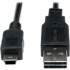 Picture of Tripp Lite 3ft USB 2.0 High Speed Converter Adapter Cable Reversible A to 5Pin Mini B M/M