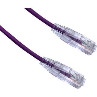 Picture of Axiom 25FT CAT6A BENDnFLEX Ultra-Thin Snagless Patch Cable 650mhz (Purple)