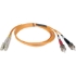 Picture of Tripp Lite 20M Duplex Multimode 62.5/125 Fiber Optic Patch Cable LC/ST 65' 65ft 20 Meter