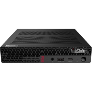 Picture of Lenovo ThinkStation P350 30EF0051US Workstation - 1 x Intel Core i7 Octa-core (8 Core) i7-11700T 11th Gen 1.40 GHz - 16 GB DDR4 SDRAM RAM - 512 GB SSD - Tiny - Black