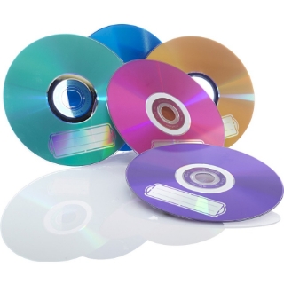 Picture of Verbatim CD-R 700MB 52X with Color Branded Surface - 10pk Bulk Box, Assorted