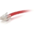 Picture of C2G 25ft Cat5e Non-Booted Unshielded (UTP) Network Patch Cable - Red