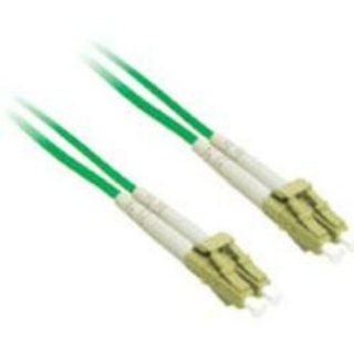 Picture of C2G-2m LC-LC 50/125 OM2 Duplex Multimode PVC Fiber Optic Cable - Green