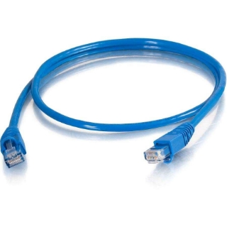 Picture of C2G-3ft Cat5e Snagless Unshielded (UTP) Network Patch Cable (TAA Compliant) - Blue