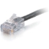 Picture of C2G-50ft Cat6 Non-Booted Network Patch Cable (Plenum-Rated) - Black