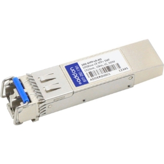 Picture of Brocade (Formerly) 10G-SFPP-LR Compatible TAA Compliant 10GBase-LR SFP+ Transceiver (SMF, 1310nm, 10km, LC, DOM)