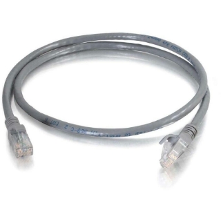 Picture of C2G 1 ft Cat6 Snagless Unshielded (UTP) Network Patch Cable (TAA) - Gray