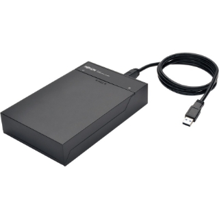 Picture of Tripp Lite USB 3.0 to SATA Hard Drive Lay Flat Enclosure 2.5in 3.5in HDD SSD