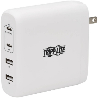Picture of Tripp Lite USB C Wall Charger 4Port Compact Gan Technology 100W PD3.0 White