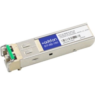 Picture of AddOn Dell SFP-1G-BX80-D Compatible TAA Compliant 1000Base-BX SFP Transceiver (SMF, 1550nmTx/1490nmRx, 80km, LC, DOM)