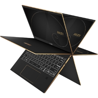 Picture of MSI Summit E13 Flip Evo Summit E13 Flip Evo A12MT-002 13.4" Touchscreen Rugged Convertible 2 in 1 Notebook - Full HD Plus - 1920 x 1200 - Intel Core i7 12th Gen i7-1260P 2.10 GHz - 16 GB Total RAM - 512 GB SSD - Ink Black