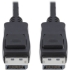 Picture of Tripp Lite DisplayPort 1.4 Cable with Latching Connectors, 8K, M/M, Black, 6 ft.