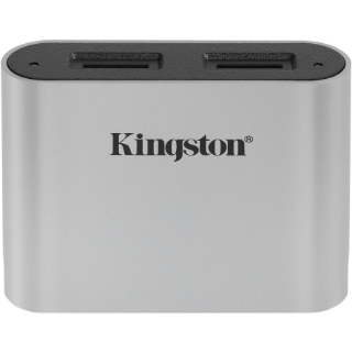 Picture of Kingston USB3.2 Gen1 Workflow Dual-Slot microSDHC/SDXC UHS-II Card Reader