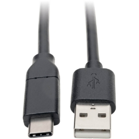 Show details for Tripp Lite USB C to USB-A Cable 3A Rating USB-IF Cert M/M USB Type C 13ft Picture of Tripp Lite USB C to USB-A Cable 3A Rating USB-IF Cert M/M USB Type C 13ft
