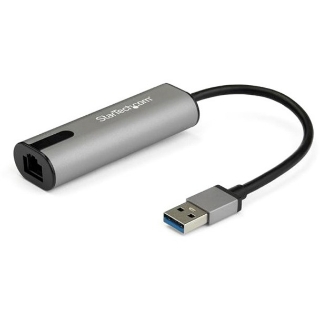 Picture of StarTech.com 2.5GbE USB A to Ethernet Adapter - NBASE-T NIC - USB 3.0 Type A 2.5 GbE Multi Speed Gigabit Network USB 3.1 to RJ45/LAN