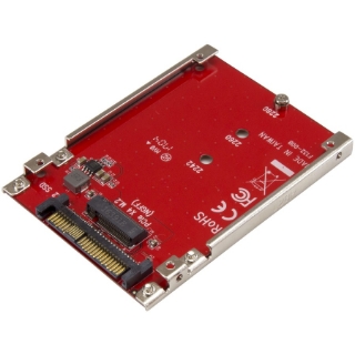 Picture of StarTech.com M.2 to U.2 Adapter - M.2 Drive to U.2 (SFF-8639) Host Adapter for M.2 PCIe NVMe SSDs - M.2 Drive Adapter - M.2 PCIe SSD Adapter