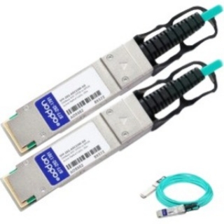 Picture of AddOn MSA and TAA Compliant 25GBase-AOC SFP28 Active Optical Cable (850nm, MMF, 15m)