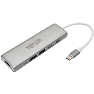 Picture of Tripp Lite USB C Docking Station 4k @ 30Hz w/USB Hub HDMI Micro SD Charging, USB Type C, USB-C, USB Type-C