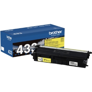 Picture of Brother TN433Y Original Toner Cartridge - Yellow