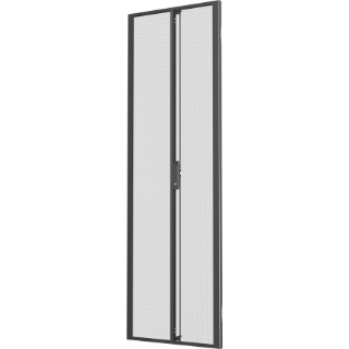 Picture of Vertiv 42U x 800mm Wide Split Perforated Doors Black