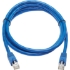 Picture of Tripp Lite Cat6a Patch Cable F/UTP Snagless w/ PoE 10G CMR-LP Blue M/M 6ft