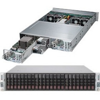 Picture of Supermicro SuperServer 2028TP-DC0TR Barebone System - 2U Rack-mountable - Socket LGA 2011-v3 - 2 x Processor Support