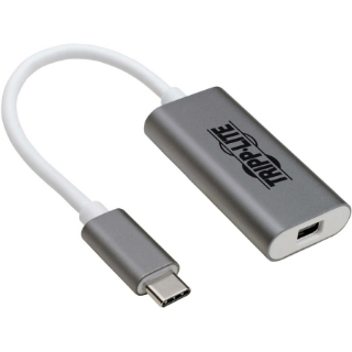 Picture of Tripp Lite USB C to Mini DisplayPort Adapter Converter Aluminum 4K 3.1 M/F