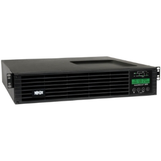 Picture of Tripp Lite UPS Smart Online 1500VA 1350W Rackmount 120V LCD USB DB9 Preinstalled SNMPWEBCARD 2URM