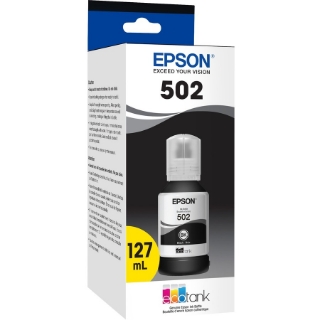 Picture of Epson T502, Black Ink Bottle