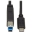 Show details for Tripp Lite USB C to USB Type B Cable USB Type C 3.1 Gen 2, 10 Gbps M/M 20in Picture of Tripp Lite USB C to USB Type B Cable USB Type C 3.1 Gen 2, 10 Gbps M/M 20in