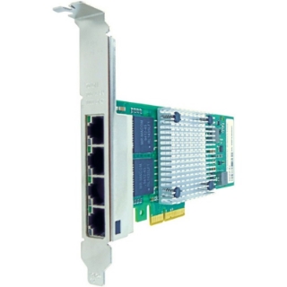 Picture of Axiom 10/100/1000Mbs Quad Port RJ45 PCIe x4 NIC Card for Intel - EXPI9404PTL