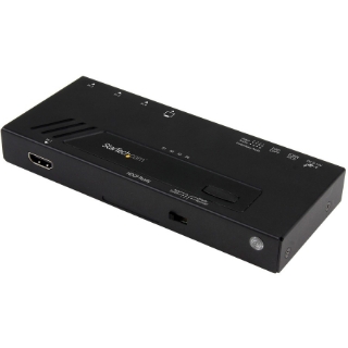 Picture of StarTech.com 4-Port HDMI Automatic Video Switch - 4K 2x1 HDMI Switch with Fast Switching, Auto-Sensing and Serial Control