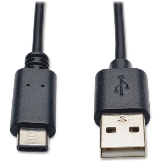 Picture of Tripp Lite 6ft USB 2.0 Hi-Speed Cable A Male to USB Type-C USB-C Male