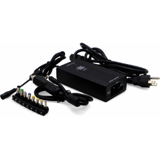 Picture of 100W at 4A/4.5A Auto-Adjust Black Various Laptop Power Adapter and Cable