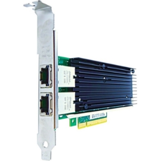 Picture of Axiom 10Gbs Dual Port RJ45 PCIe x8 NIC Card for Intel - X540T2, X540-T2