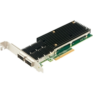 Picture of Axiom 40Gbs Dual Port QSFP+ PCIe 3.0 x8 NIC Card for Solarflare - SFN7142Q