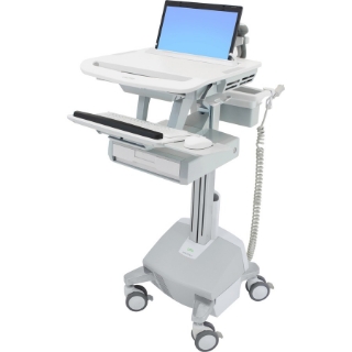 Picture of Ergotron StyleView Laptop Cart, LiFe Powered, 1 Drawer