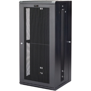 Picture of StarTech.com 26U 19" Wall Mount Network Cabinet - 16" Deep Hinged Locking Flexible IT Data Equipment Rack Vented Switch Enclosure w/Shelf