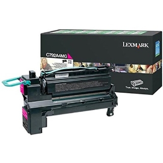 Picture of Lexmark C792A4MG Toner Cartridge - Magenta