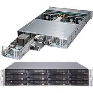 Picture of Supermicro SuperServer 6028TP-DNCTR Barebone System - 2U Rack-mountable - Socket LGA 2011-v3 - 2 x Processor Support