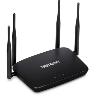 Picture of TRENDnet AC1200 Dual Band WiFi Router; TEW-831DR; 4 x 5dBi Antennas; Wireless AC 867Mbps; Wireless N 300Mbps; Business or Home Wireless AC Router for High Speed Internet; MU-MIMO Support