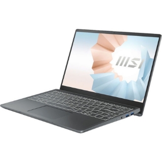 Picture of MSI Modern 14 B11MO-036 14" Rugged Notebook - Full HD - 1920 x 1080 - Intel Core i7 11th Gen i7-1165G7 900 MHz - 8 GB Total RAM - 512 GB SSD - Carbon Gray