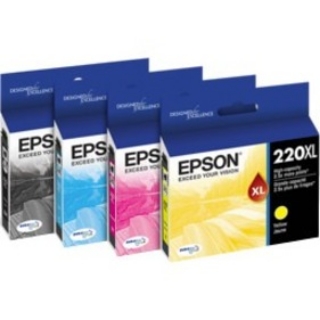 Picture of Epson DURABrite Ultra 220XL Original Ink Cartridge - Yellow