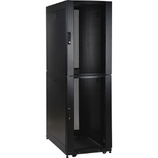 Picture of Tripp Lite 42U Rack Enclosure Server Cabinet Co-Location w/ Doors & Sides