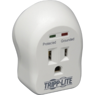 Picture of Tripp Lite Surge Protector Wallmount Direct Plug In 120V 1 Outlet 600 Joule