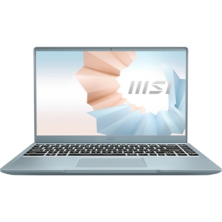 Picture of MSI Modern 14 Modern 14 B11SB-651 14" Rugged Notebook - Full HD - 1920 x 1080 - Intel Core i7 11th Gen i7-1195G7 2.90 GHz - 16 GB Total RAM - 512 GB SSD - Blue Stone