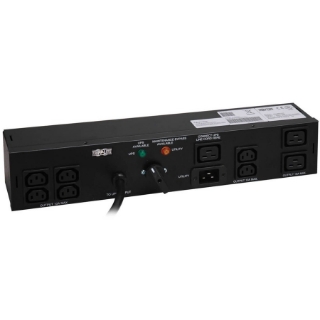 Picture of Tripp Lite PDU Dual Source w/ Hot Swap 200-240V 16A C13 C19 8 Outlet 2U RM