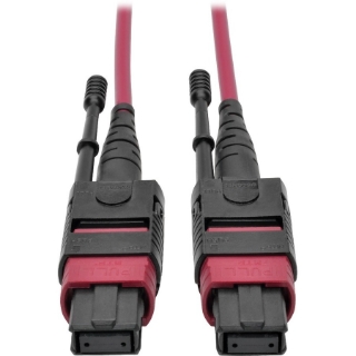 Picture of Tripp Lite 10M MTP MPO Multimode Patch Cable 12 Fiber 40/100Gb OM4 50/ 125 CMP