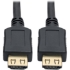 Picture of Tripp Lite High-Speed HDMI Cable w/ Gripping Connectors 4K M/M Black 6ft 6'